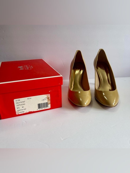 Coach Shoes - COACH Pumps in Cappuccino Color